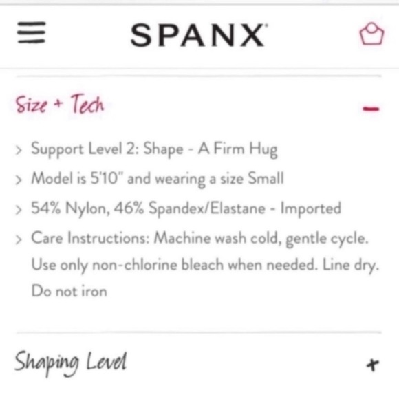 NWT SPANX Higher Power Shorts Nude 1X - Picture 7 of 7